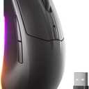 SteelSeries Rival 3 Gen 2 Gaming Mouse 8500 DPI TrueMove Core Optical Sensor 60 Million Click Durability Low Latency 77g Lightweight 100% PTFE Feet RGB Black 