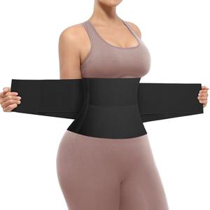 SHAPELLX Waist Trainer for Women Waist Cincher Trimmer Faja Body Shaper Tummuy Control Slimmer Belly Belt Abdominal Band, Medium