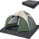 DECOHS 6.2 x 5 Ft Camping Tent Carpet Mat - Waterproof Outdoor Tent Rug - Portable Cuttable Picnic Camping Floor Blanket for Lawn Supplies