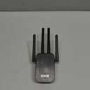 1200Mbps WiFi Extender Signal Booster,WiFi Extender Dual Band for Home，New Gen 6X Faster Internet Booster Extender, WiFi Repeater Coverage up to 10K sq.ft and 65 Devices(Black)