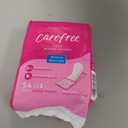 Carefree Panty Liners for Women, Regular, Wrapped, Unscented, 54ct