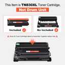 V4ink Compatible TN830XL Toner Cartridge Ink for Brother HL-L2460DW Printer Replacement for TN830XL TN830 TN-830 Toner Set for DCP-L2640DW HL-L2405W HL-L2400D MFC-L2820DW HL-L2480DW Printer (2 Black)