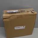 Divided Serving Tray with Lid and Handle, Stackable Snackle Box Container for Fruits Candy Organizer, Portable Spinning Rounded Veggie Tray for Kitchen, Party, Trave and Picnic-1 PACK, 12" L-1pcs (White)