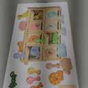 Montessori Toys for 2 year Old,Wooden Keys and Locks Set With 8 Wooden Animals and Keys,Learning Fine Motor Skills Toys for Toddlers,Preschool Educational Sorting Toys for 1-3 Boys and Girls Gift