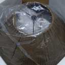 ZSDHXi Rattan Pendant Light Fixture Ceiling, 19.68”Hand Woven Wicker Chandelier, Rustic 3-Light Large Hanging Lamp, Adjustable Boho Flush Mount Hanging Light for Dining Room Kitchen Living Room