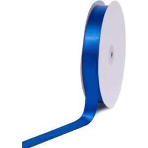 Creative Ideas PSF0708-350 Solid Satin Ribbon, 7/8"/100 yd, Royal Blue
