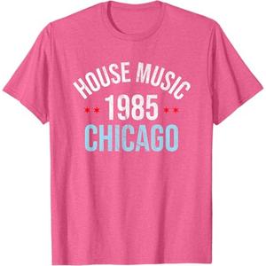 House Music 1985 - Chicago DJ Distressed T-Shirt 3XL