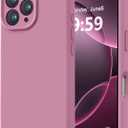 LOVE 3000 Designed for iPhone 16 Pro Max Case, Premium Silicone with [Soft Anti-Scratch Microfiber Lining] Shockproof Protective Phone Case for Men Women Girls 6.9", Lavender Purple