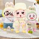 17cm Doll Clothes & Accessories Set - 16-Piece Outfit Bundle (T-Shirts, Dresses,Pants,Overalls, Hats, Bags,Headphones,Shoes & More) - Perfect for DIY Styling & Mix & Match