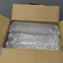 Set of 8 Clear Plastic Storage Bins, 4 Large and 4 Small Stackable Storage Containers for Pantry Organization and Kitchen Storage Bins,Home Edit and Cabinet Organizers