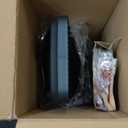 Space Heater Indoor, 1500W PTC Electric Heaters with Thermostat, 75 Oscillation, 1-8H Timer, Ceramic heaters for Indoor use with Remote, Fast Safety Room Heater for Home Bedroom Office (Black)