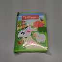 Busy Book for Toddlers 1-3, Montessori Toys for 1 2 Year Old Boy Girl Birthday Gifts, Busy Board Educational Learning Toys for 1+ Year Old, Toddler Airplane Travel Toy Farm Animals Activity Books