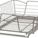 ClosetMaid 3087 14-Inch Wide Cabinet Organizer, Nickel