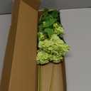 Waipfaru 4PCS Hydrangea Artificial Flowers, Real Touch Flowers, 26.8" Faux Hydrangea Flowers, Latex Real Touch Hydrangeas, Fake Flowers for Home Decor Party Bouquet Wedding Decoration, Blue