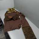 fun shack Boys Viking Costume for Kids, Child Viking Outfit for Boys and Girls, Kids Viking Dress Up Costumes (X-Large, Brown)