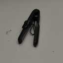 Cordless Hair Straightener, Portable Flat Iron for Travel, 2 in 1 Hair Styling Tools for straightening and Curling, Lightweight on-The-go, 4000 mAh Battery, Fast USB-C Charging (Black)