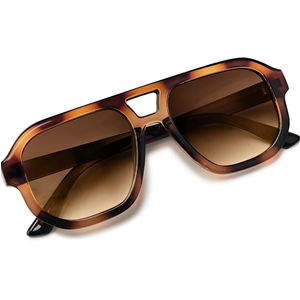livho Trendy Polarized Square Aviator Sunglasses Women Men Square Eyewear Frame, Retro Sun Glasses for Women Men 2025 Shades