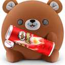 Snackles (Pringles) Bear Super Sized 14 inch Plush by ZURU, Ultra Soft Plush, Collectible Plush with Real Licensed Brands, Stuffed Animal