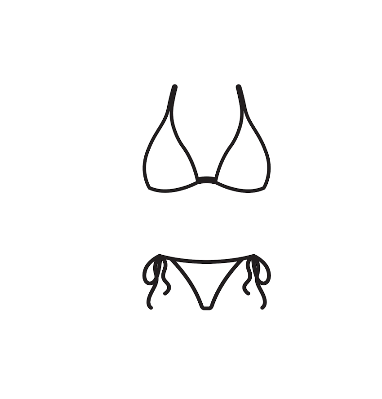 Blooming Jelly Womens High Waisted Bikini Set Tie Knot High Rise Two Piece Swimsuits Bathing Suits Medium