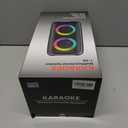 Karaoke Machine for Adults and Kids,Peski Portable Bluetooth Speaker with 1 Wireless Microphone and 1 Wired Mic,Rechargeable Powered Dj/PA Speaker System with TF Card,AUX in,REC,TWS for Birthday Party