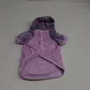 FabriCastle Dog Hoodie Sweater for Small Dogs Boy and Girl, Small Dog Clothes XS XXS Puppy Sweatshirt, Pet Outfit, Cat Clothing Super Soft Warm Snap On Closure (Lavender-Purple, X-Large)