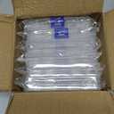 Juvale 12-Pack Mini Tackle Box Organizer - Clear Plastic, 5 x 2.6 x 0.8 In - Customizable Dividers for Screw & Bead Storage - Craft & Earring Storage Containers