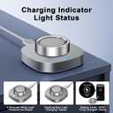 Charger Compatible with Aura-Ring Gen 4 Size 13,Fast Safe Charging Dock | Portable Charger with USB-C Cable for Smart Ring Accessories,Not Compatible with Aura-Ring 5/Gen 3