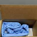 CO-Z Inflatable Adult Bath Tub, Free-Standing Blow Up Bathtub with Foldable Portable Feature for Adult Spa with Electric Air Pump (High-Density PVC)