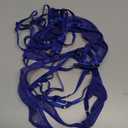 Kaei&Shi Sheer Mesh Lingerie Set, Sexy Bra And Panty 4PC, Strapless Choker (Size M)