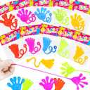 Easter Basket Goodie Bag Stuffers for Kids (30 PCS),Sticky Hands & Feet Party Favors Supplies for Toddlers,Pinata Easter Eggs Fillers,Birthday Classroom Non Candy Treat Prize Toy Gift for Boys Girls