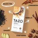 TAZO Classic Chai Latte, Black Tea Concentrate, Easy-to-Serve Caffeinated Chai Tea for Everyday Lattes, Mocktails and Hot or Iced, 32 oz Carton (32 Fl Oz (Pack of 1))