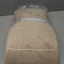 Yimobra Bathroom Runner 55"x24", Non Slip Memory Foam Bath Mat, Super Soft Water Absorbent Hallway Carpet, Machine Washable Rug for Vanity Tub Shower, Beige