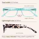 Gaoye Reading Glasses Blue Light Blocking, Spring Hinge Readers for Women Anti Glare Filter Lightweight Eyeglasses (5-Pack Mix Color 2, 2.0)