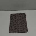 Compatible with iPad Air 11 Inch Case M3/M2(2025/2024),iPad Air 5th/4th (2022/2020) Generation 10.9 Inch Case Pencil Holder TPU Back Auto Sleep/Wake Cover Cute Women Girls-Black Leopard Cheetah (Black Purple-C1)