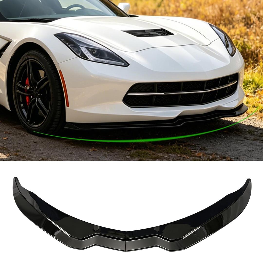 KHK Front Bumper Lip for 2014-2019 Chevy Corvette C7 Z06 & GS Model