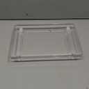 Chivalral Acrylic Bathroom Counter Tray: Water-Resistant Kitchen and Bathroom Tray Countertop Decor, Perfect for Soap Dish, Vanity, Plant, Candle Decor, and Riser Organizer-Small