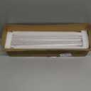 Mahjong All-in-One Tile Rack & Pusher, Clear Acrylic Mahjong Rack and Pusher Combo, Modern American Mahjong Tile Racks, Set of 4, White