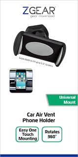 zgear car air vent phone holder