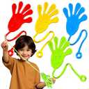 Glow Fever 40 Pack Vibrant Sticky Hand Toys - Stretchy Party Favors for Birthdays, Classroom Prizes, Christmas Stocking Stuffers, Halloween Goodie Bags & Sensory Play (Assorted Colors)
