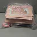 qiqee 12x12x6 Cake Box, 18 Sets Pink Cake Box with Window  18 Sets 8" Cake Round Boards, 8inch Cake Containers, 10 Meters Silk Ribbon