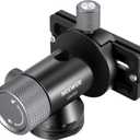 NEEWER Camera Gimbal Tripod Head, 360 Pan 90 Tilt Metal Low Profile Monopod Tripod Stand Ball Head Mount Adapter, Quick Release/Lock Arca Type QR Clamp & Base, 3/8" Thread, Max Load 8.8lb/4kg, GM39