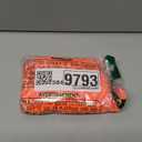 Womens Backless Halter Tops Deep V Neck Sexy Crop Tank Top Open Back Sleeveless Slim Fit Y2k Summer Tops (Medium, Neon Orange)