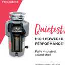Frigidaire 1.25 HP Corded Garbage Disposal for Kitchen Sinks | FF13DISPC1
