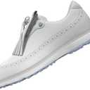 Adidas Women's Mc Zoysia Spikeless Golf Shoes (11, Footwear White/Wonder Blue/Collegiate Navy)