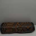 Mibao Half Round Door Mat, Non-Slip Welcome Entrance Way Mat, Durable Rubber Door Mats, Low-Profile Heavy Duty Doormat, Half Circle Mats for Garage, Patio, High Traffic Areas, 24" x 36", Coffee