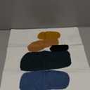 JASEN Boho Throw Pillow Covers 18x18, Modern Soft Neutral Decorative Pillow Covers, Bohemian Abstract Geometric Square Pillow Case for Sofa Bedroom Living Room