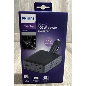 Philips Inverter - Mobility Elite - DC to AC 100 W Power Inverter