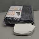 LUSRAIT Universal Seat Cushion, Comfortable Seat Cover with Full Back Support in Winter (Large)