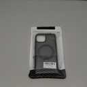 Compatible with iPhone 15 Case with Magnetic Ring Stand, Military Drop Protection, Anti-Scratch/Anti-Fingerprint Translucent Matte Phone Case for iPhone 15 (Black)