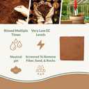 Coco Bliss (10lbs) - Organic Coco Coir for Plants - OMRI-Listed Coco Coir Brick for Garden Soil & Potting Mixes - Coconut Fiber Substrate Mixes with Potting Soil for Indoor Plants & Outdoor Plants (EXP 07/31/26)